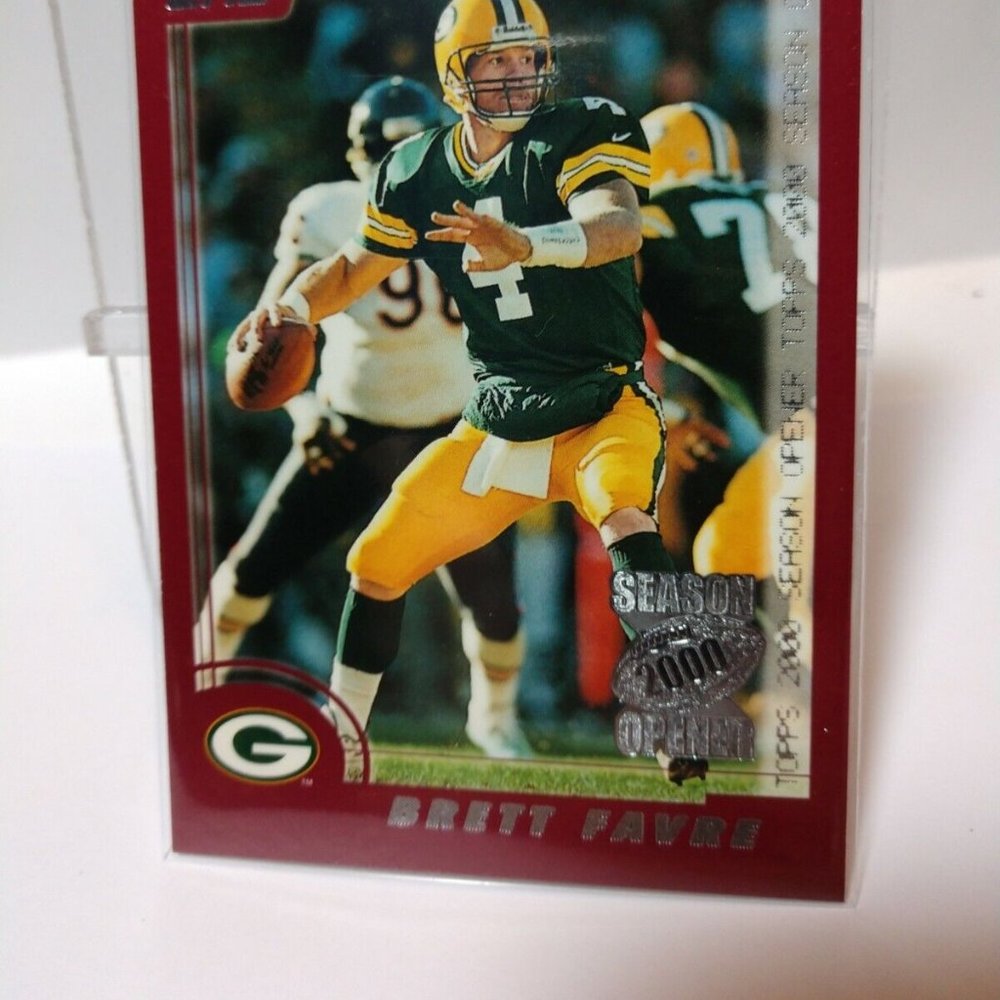 2000 Topps Season Opener Brett Favre card #154 Green Bay Packers GQ. - Picture 3 of 7